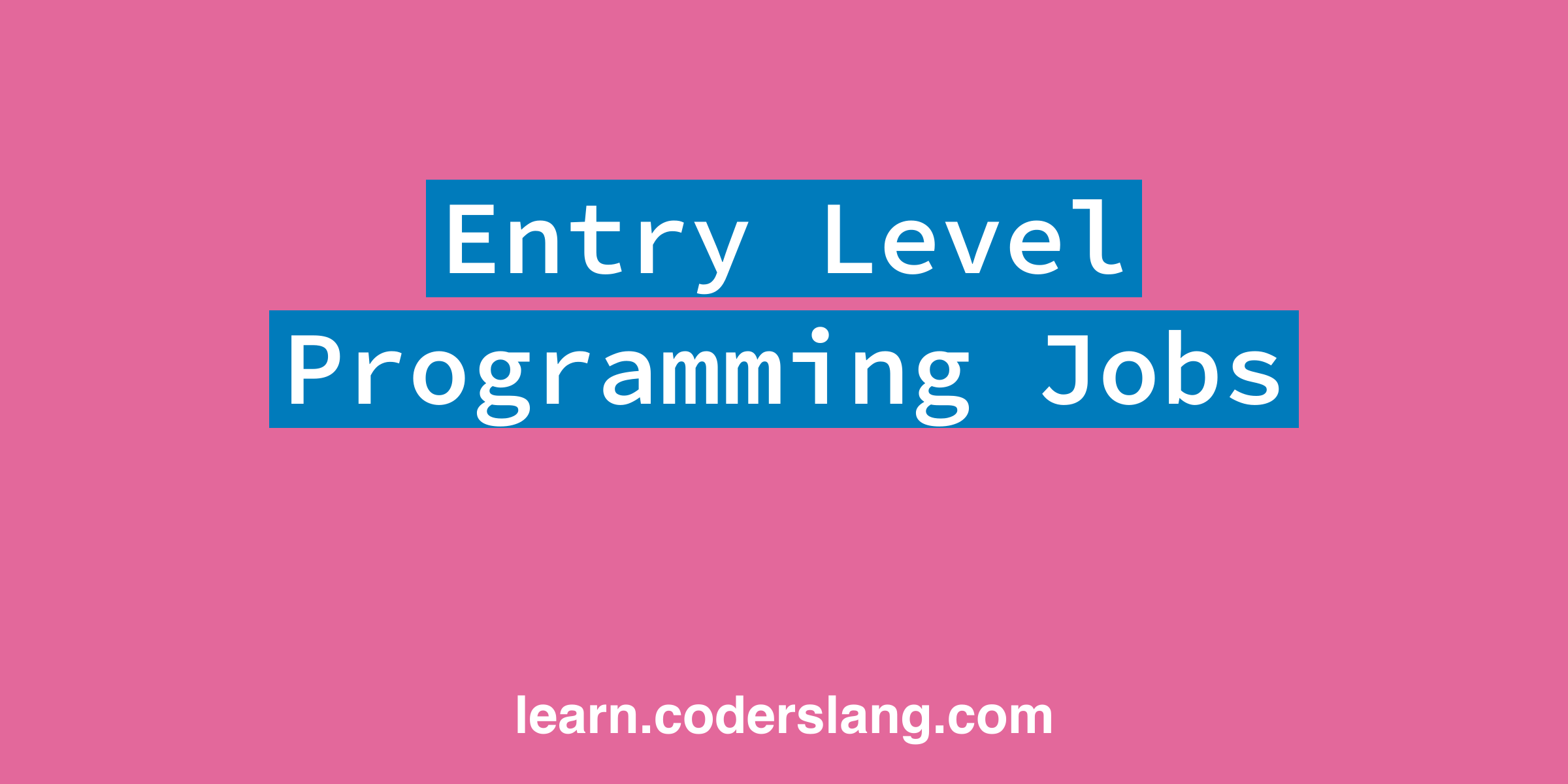 entry-level-programming-jobs